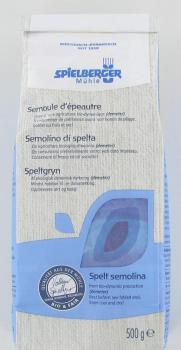 Dinkelgrieß,  Bio, 500 g