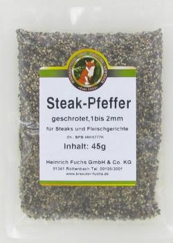Steakpfeffer, grob 1-2 mm, 45 g