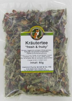 Kräutertee fresh & fruity, 80 g