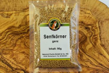 Senfkörner, gelb, 90 g