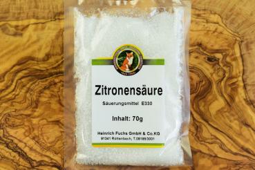 Zitronensäure (Säuerungsmittel), 70 g