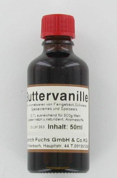 Buttervanilleöl Backaroma, 50 ml