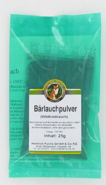 Bärlauchpulver (Wildknoblauch), 25 g