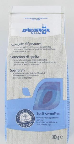 Dinkelgrieß,  Bio, 500 g