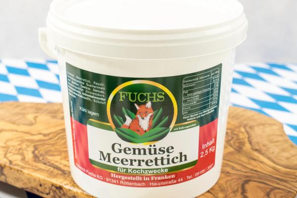 Gemüse Meerrettich, 2,5 kg Eimer