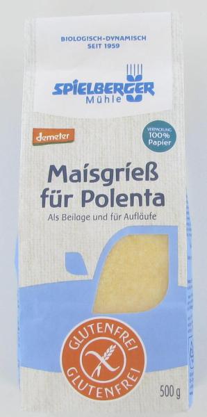 Maisgrieß fein, Polenta, Bio, 500 g