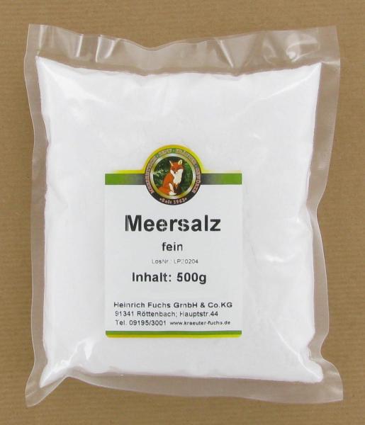 Meersalz, fein, 500 g