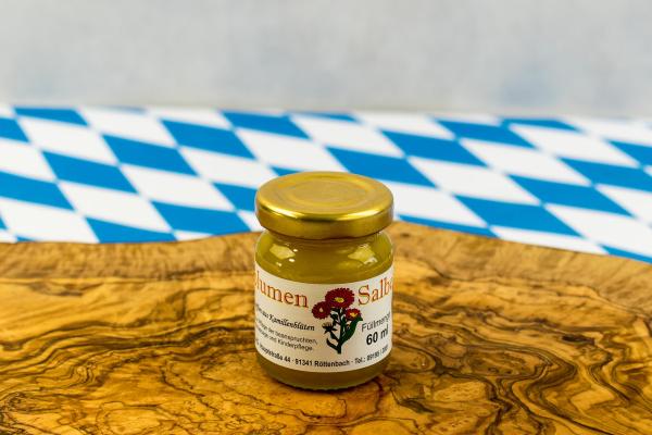 Ringelblumensalbe mit Jojobaöl, Glas, 60 ml