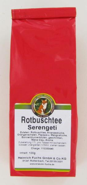 Serengeti, Rotbuschtee, 100 g