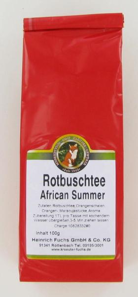 Afrikan Summer, Rotbuschtee, 100 g