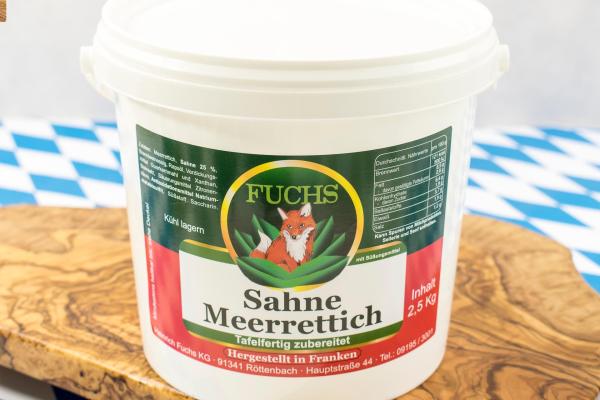 Sahne Meerrettich, 2,5 kg Eimer
