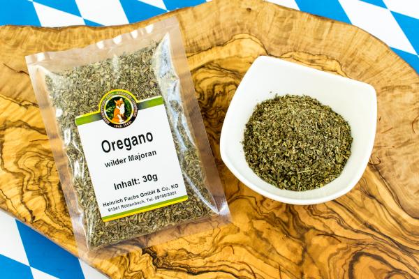 Oregano, gerebelt, 30 g
