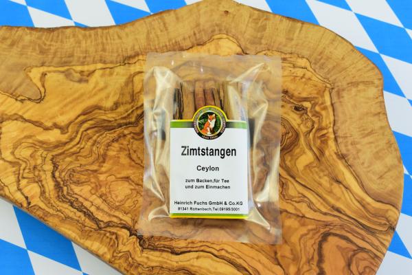 Zimt, Ceylon, ganz (handverlesen), 4 Stück