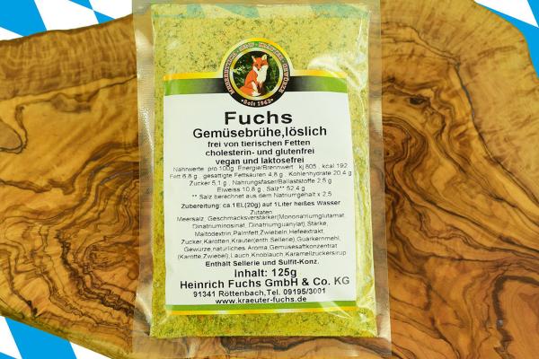 Gemüsebrühe, löslich, 125 g