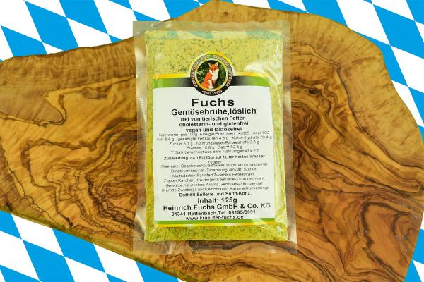 Gemüsebrühe, löslich, 125 g