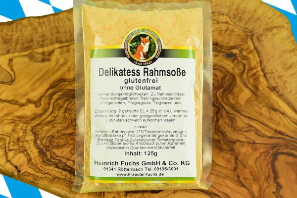 Delikatess Rahmsoße, ohne Glutamat, 125 g